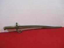 Solid Brass French M1866 Bayonet