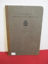 Cadillac Type 55 Owner's Manual