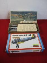 Lindberg and Airfix Airplane Model Kits
