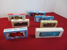 Mixed NIB HO Scale Model Railroading Cars-Lot of 7