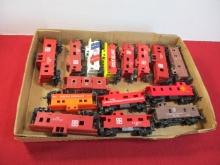 Mixed HO Scale Model Railroading Cars-Lot of 15-K