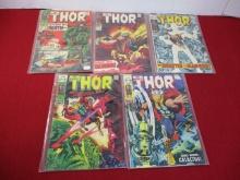 Marvel The Mighty Thor 12 Cent Comics-5 Issues