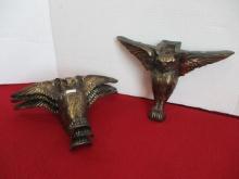 Decorative Cast Metal Owl Table Legs
