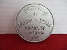 Knauf & Tesch Co. Chilton, WI Advertising Pocket Mirror