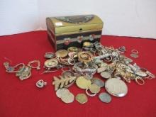 Treasure Chest Full of Coins, Tokens & Magical Trinkets