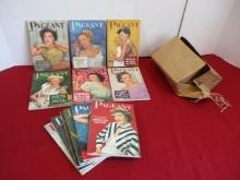 *1950 Complete Set of Pageant Magazine