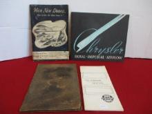 Mixed Vintage Automobile Dealer Catalogs