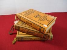 1920's Chilton Hard Cover Directories-Lot of 3