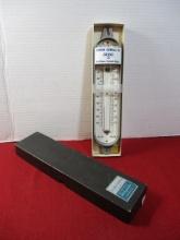 NOS Chevron Chemical ORTHO Advertising Thermometer in Original Box