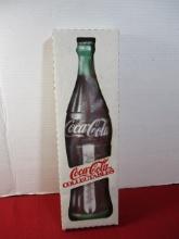 NOS tin Lithograph Coca-Cola advertising Thermometer