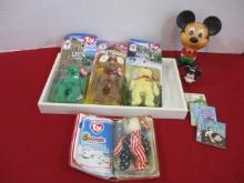 Mickey Mouse Talking Mickey and Nightlight Plus Beanies