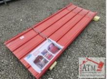 NEW Polycarbonate Red Roof Panels - 30 Panels