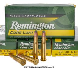 Remington/Winchester .30-30 Ammunition 120 Rds