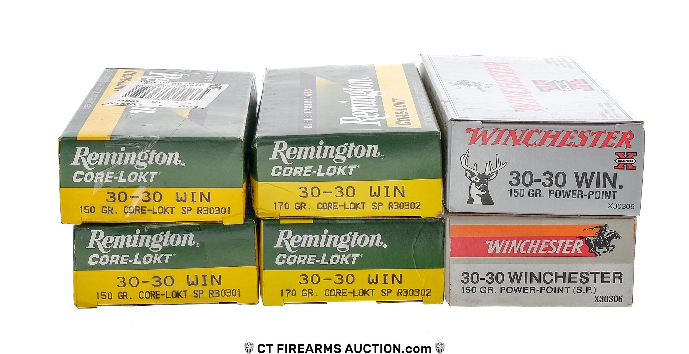 Remington/Winchester .30-30 Ammunition 120 Rds