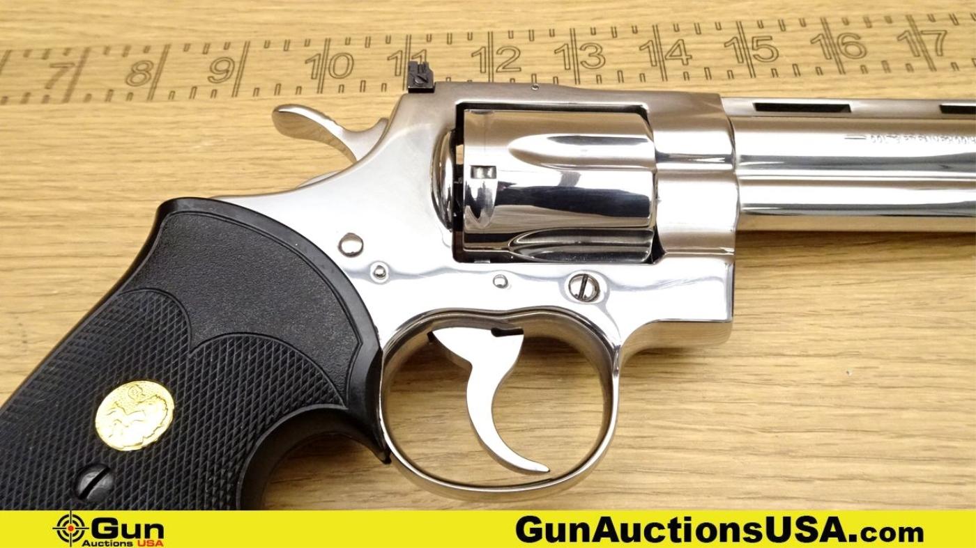 COLT PYTHON 357 .357 MAGNUM Revolver. Excellent. 6" Barrel. Shiny Bore, Tight Action Timeless beauty