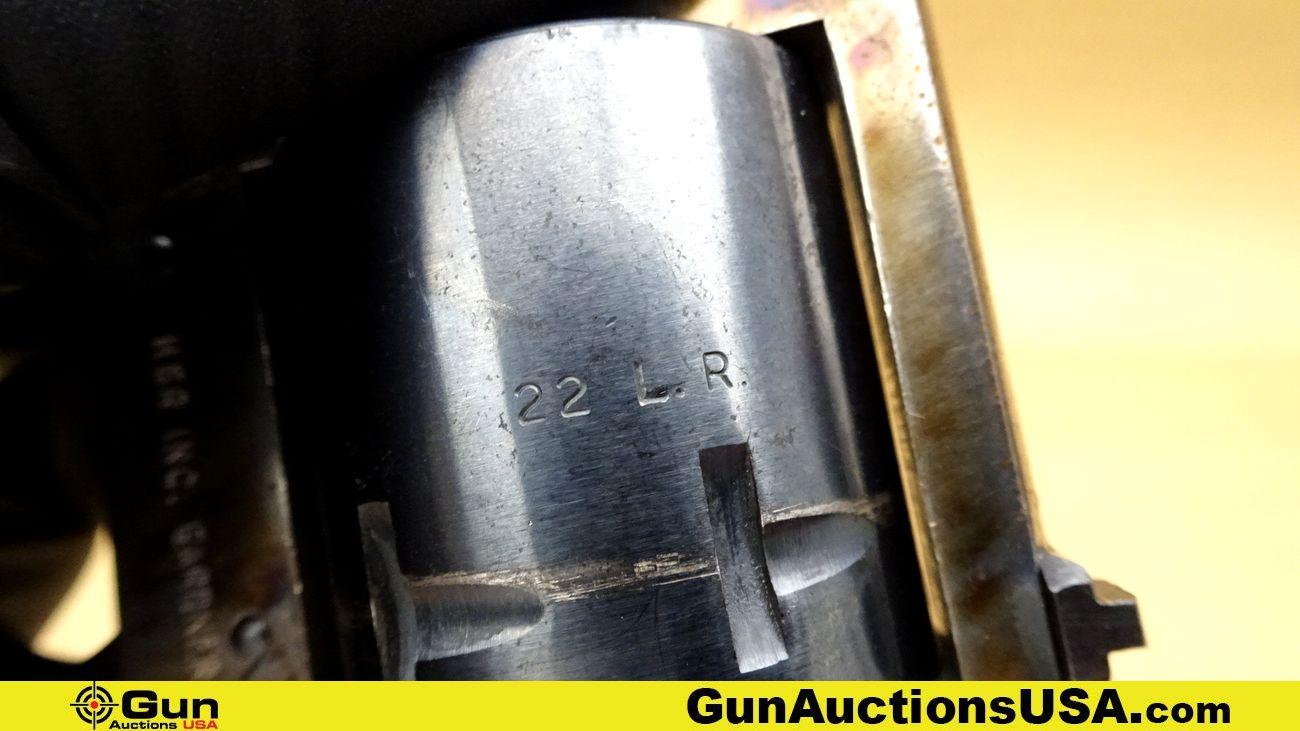 H&R INC 676 .22 CAL Revolver. Good Condition. 4 5/8" Barrel. Shiny Bore, Tight Action Features a Blu