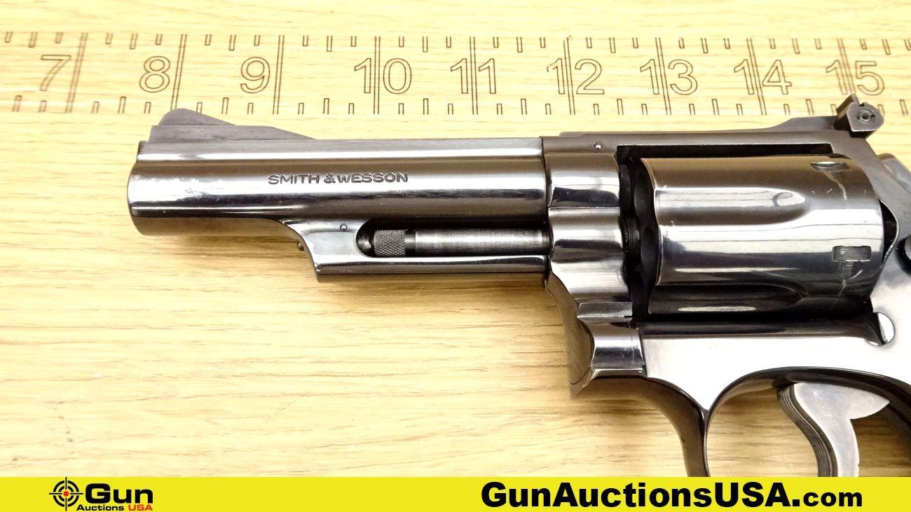 S&W 19-4 .357 MAGNUM Revolver. Good Condition. 4 1/8" Barrel. Shiny Bore, Tight Action Features a 6