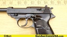 CYQ (SPREEWERK) P38 9MM WAFFEN STAMPED Pistol. Excellent. 4 7/8" Barrel. Shiny Bore, Tight Action Se