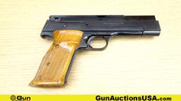 S&W 41 .22 LR TARGET Pistol. Very Good. 5.5" Barrel. Shiny Bore, Tight Action Semi Auto Features a C