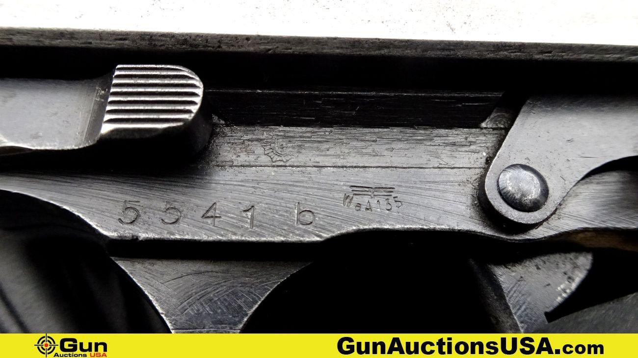 byf P38 9MM WWII COLLECTOR Pistol. Good Condition. 5" Barrel. Shiny Bore, Tight Action Semi Auto WWI