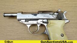 Walther P.38 9MM LUGER WAFFEN STAMPED Pistol. Good Condition. 4" Barrel. Shiny Bore, Tight Action Se