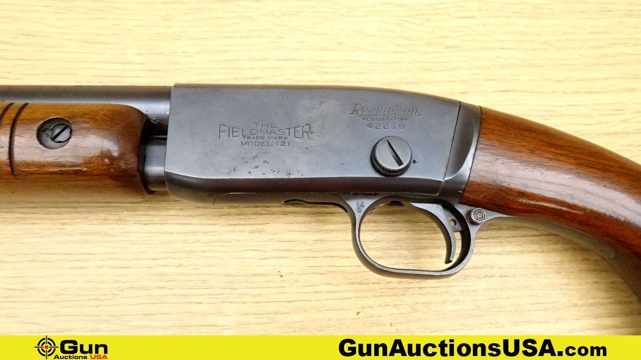 Remington THE FIELDMASTER MODEL 121 .22 CAL Shotgun. Good Condition. 23.5" Smooth bore Barrel