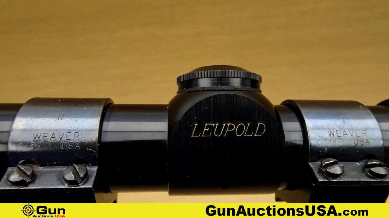Leupold, Etc. Scopes, Etc. . Very Good. Lot of 4; 1- Leupold M8 2x Extended Hand Gun Scope. 1- Charl