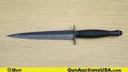 Fairbairn-SYKES COLLECTOR'S Dagger. Excellent. 1977 Manufacturer, "NATO #4658827" Stamped on Hilt. M