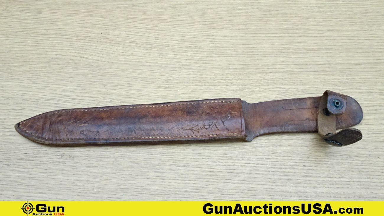 SPRINGFIELD M1913 COLLECTOR'S Knife. Excellent. WWII Anderson Fighting Knife was made from Surplus W