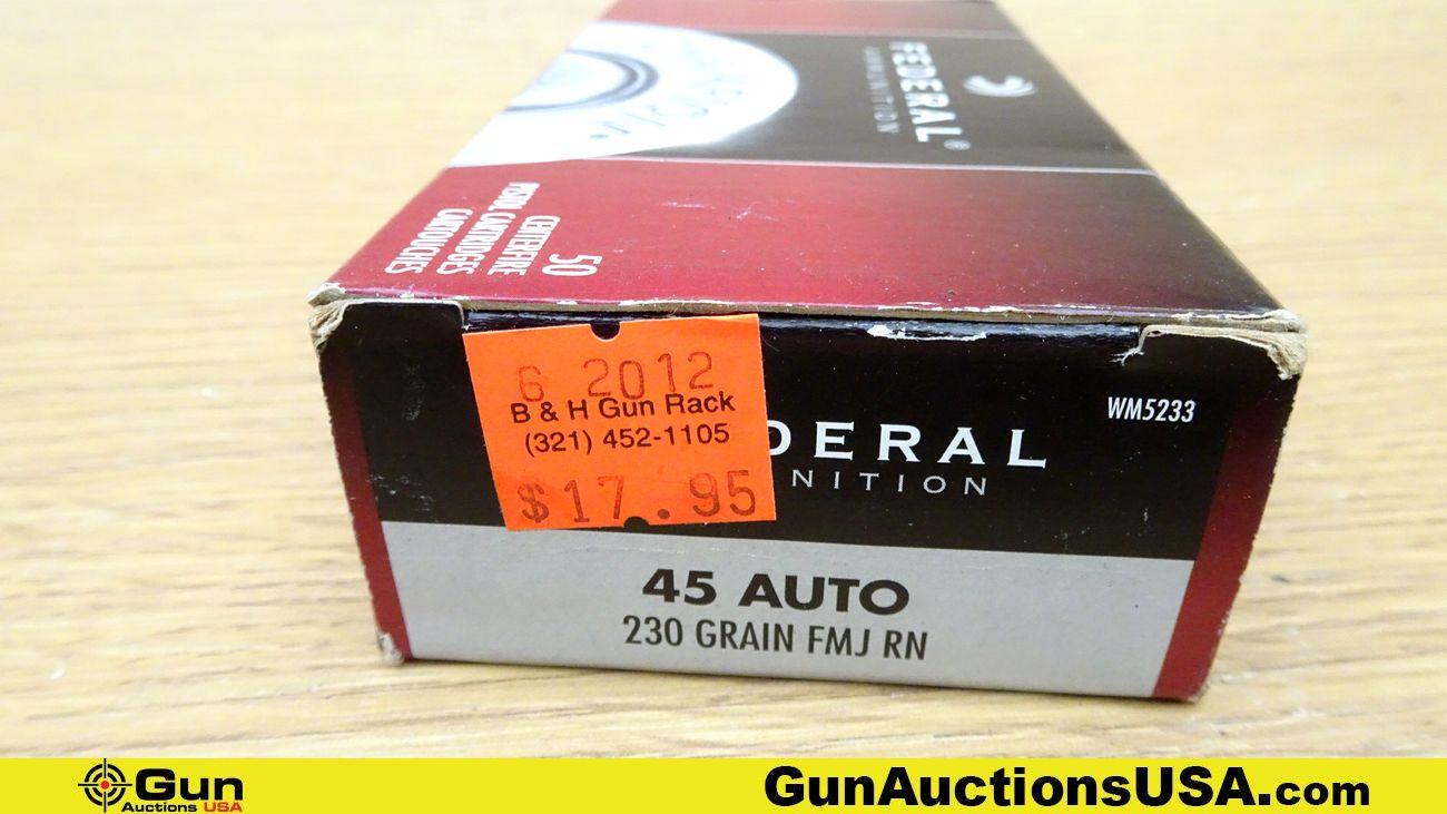 PMC, Independence, American Eagle, Etc. 45 ACP Ammo. Total Rds.- 400.. (69585)