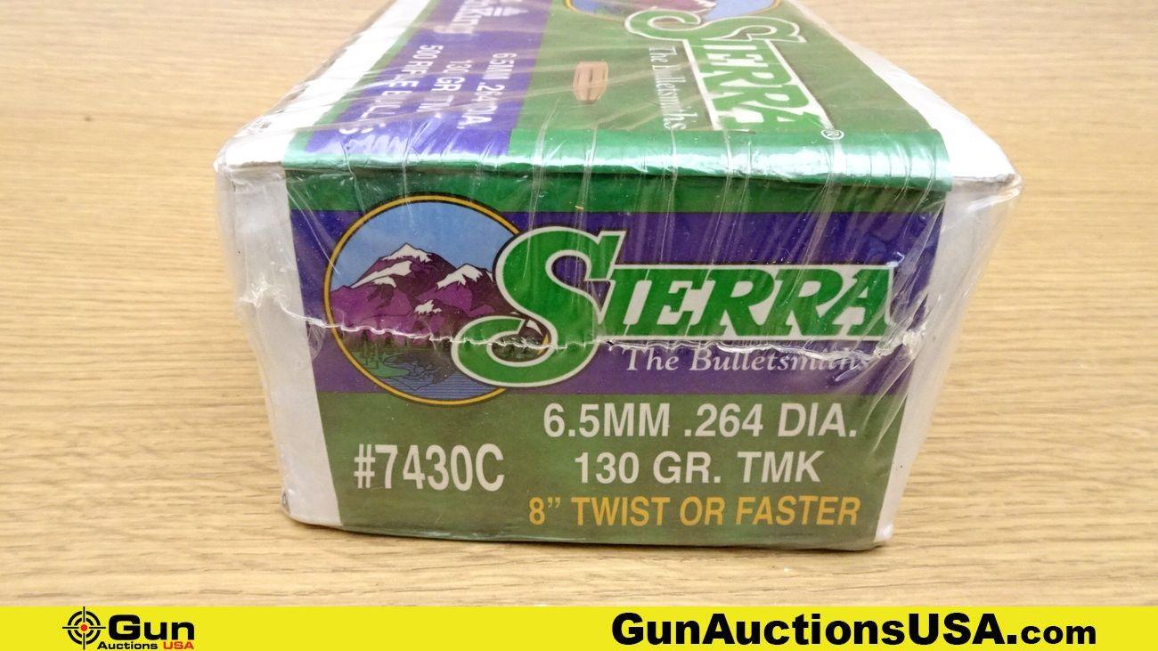 Hornady, Speer, Sierra .30 Caliber, 6.5 MM Bullets. 1300 Bullets. . (69980)