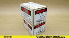 WPA 9mm Luger Ammo. 1000 Total Rds - 9mm 115 Gr. FMJ. (71142) (GSCV18)