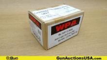 WPA 9 mm Luger Ammo. 500 Total Rds- 9mm Luger 115 Grain FMJ.. (71133) (GSCU53)