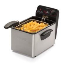 Presto Professional 3.2 Qt. Stainless Steel Deep Fryer with Fry Basket, Retail $55.00