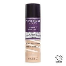 COVERGIRL + Olay Simply Ageless 3-in-1 Liquid Foundation - 240 Natural Beige - 1 Fl Oz