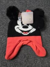 Minnie Children's Mitten and Hat Set, One Size Fits All
