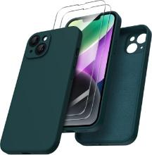ORNARTO Designed for iPhone 14 Case, 6.1 inch-Olive Green, Retail $15.00