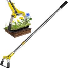 Rhino-House Hula Hoe Garden Tool with Long Telescopic Handle, Stainless Steel - Retail $39.00