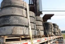 79-Used truck & trailer tires w/ rims