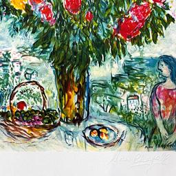 Le Grand Bouquet by Chagall (1887-1985)