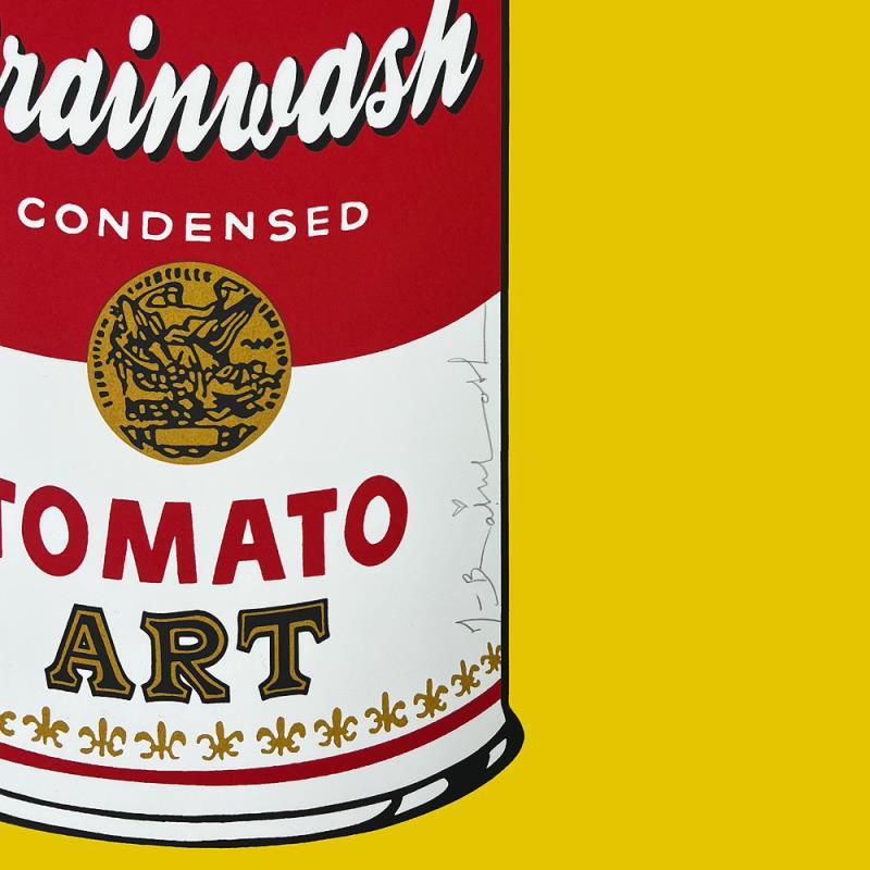 Tomato Pop (Yellow) by Mr Brainwash