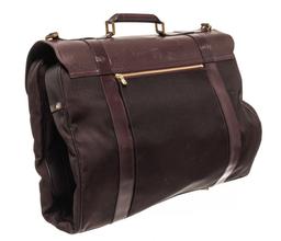 Louis Vuitton Brown Leather Portable Garment Briefcase