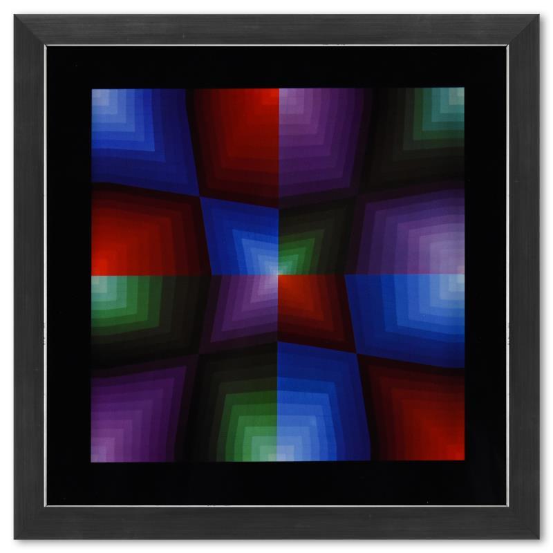 Pauk de la serie Vonal by Vasarely (1908-1997)