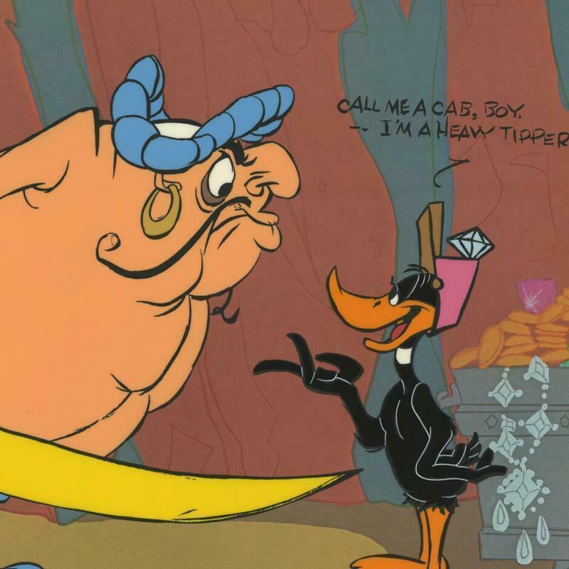 Daffy And Hassan: Call Me A Cab by Chuck Jones (1912-2002)