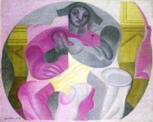 Juan Gris - Sitting Harlequan