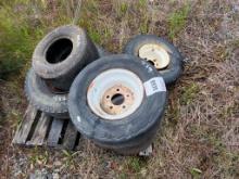 Pallet Of Tires And Rims