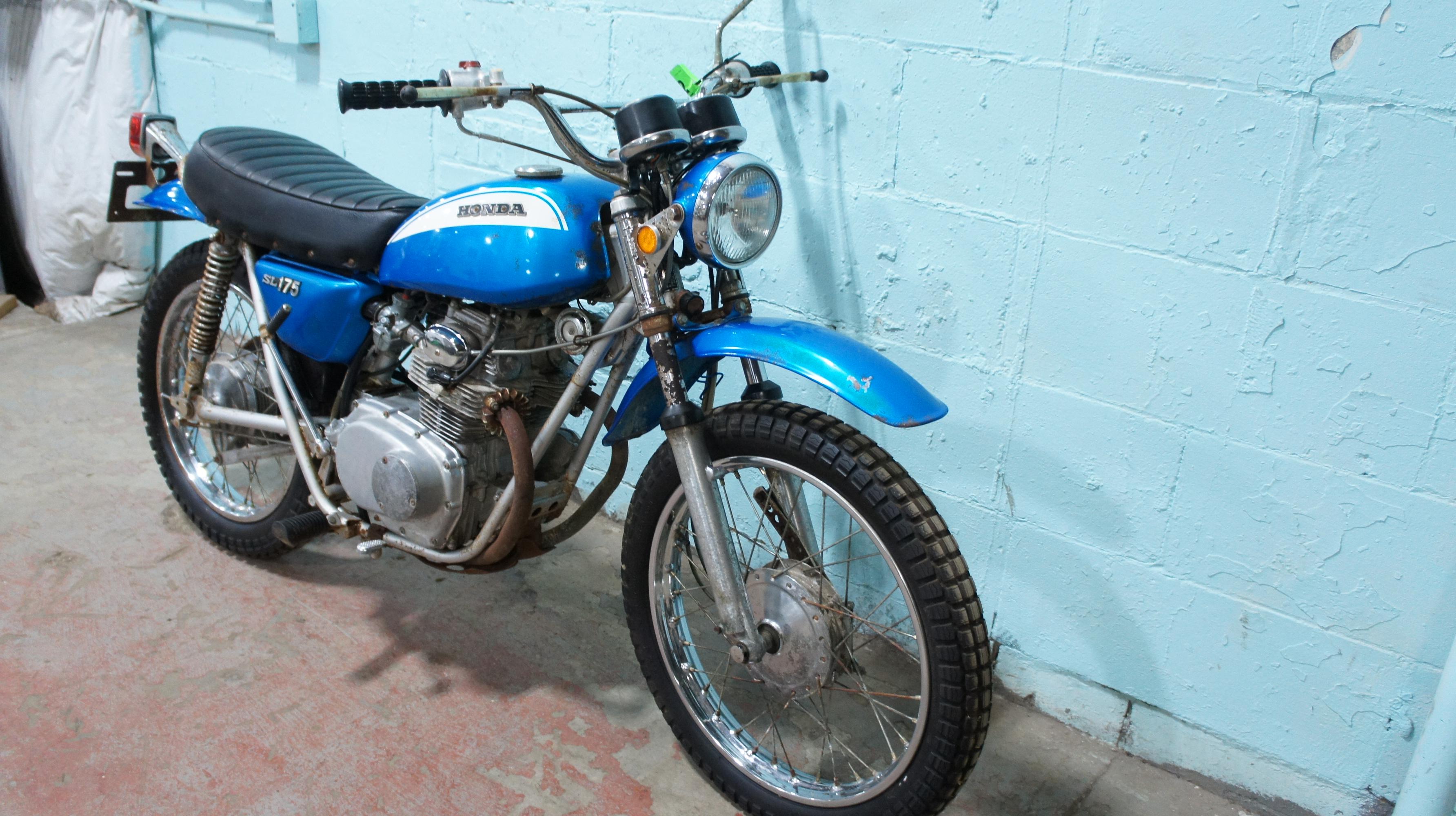 1972 HONDA SL175 Motorcycle