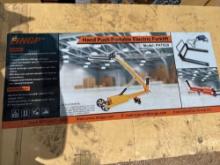 Hand Push Portable Rechargeable Electric Forklift - 620# capacity 51" lift... 6'6"X2'4"X6'3"