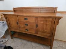 MISSION STYLE SIDEBOARD