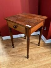 Primitive Single Drawer Stand Table